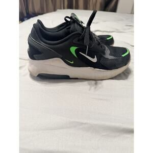 Nike air max bolt black with lime green and white - Kids 7Y